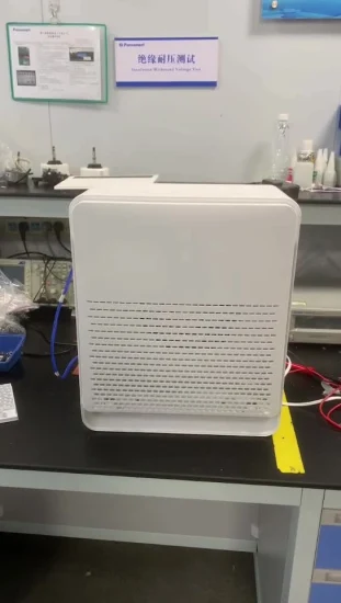 Electrodomésticos Cocina Dormitorio Formaldehído Adsorción Filtro HEPA Purificador de aire UVC