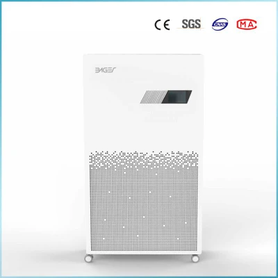 OEM Hospital Specialized 2600m3/H Flujo de aire Gran espacio H13 Filtro HEPA 100% potente Antivirus y esterilización de iones de plasma Esterilizador de purificador de aire