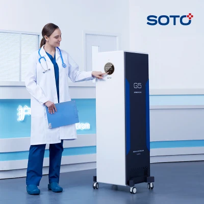 Soto-G5 Filtro de aire industrial de área grande Filtro de fotocatalizador comercial Purificador de aire de plasma con alto Cadr para hospitales y escuelas