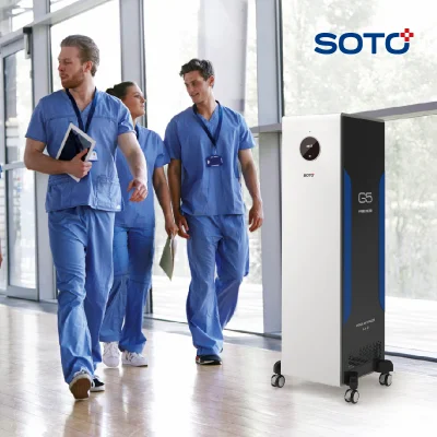 Soto-G5 UV Purification Technology Lager Volume Plasma HEPA Carbon UVC Purificador de aire con alta calidad